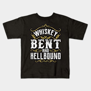 Whiskey Bourbon Whisky Scotch Blended Gift Kids T-Shirt